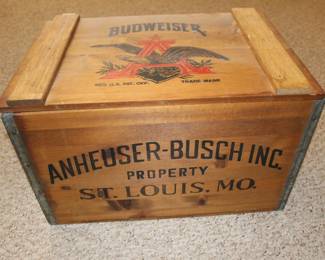 Anheuser-Busch beer box