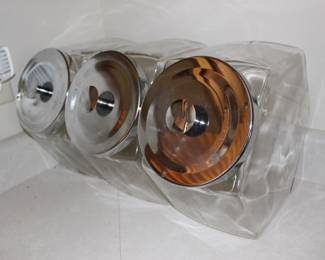 Nice three piece set of cannisters
