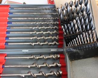 Drill bits, various groups, very nice