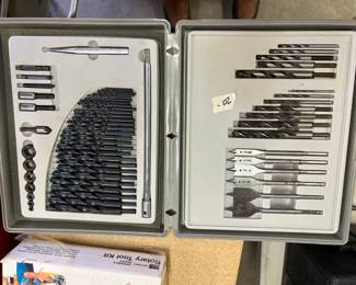 #245	Work Shops Drill Bit Set in Case	 $20.00 
