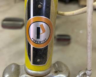 #233	Swinger w/Banana, Sissy Bar, Chopper Handles - Handshift and Brake w/redlinetires (as is) Bicycle	 $500.00 
