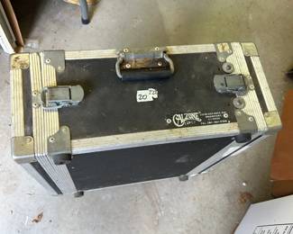 #222	Calzone Equipment Case  8x20x21	 $20.00 
