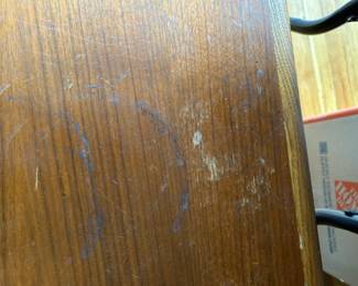 #16	Lane mc end table with inlay top as is-finish, 27x20x20	 $100.00 
