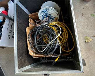 #221	LM Engineering Equipment Case w/contents - rolling 20x15x24	 $40.00 
