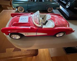 #124	Red Corvette by Franklin Mint SS7708 	 $20.00 
