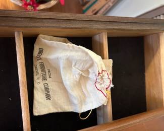 #1	Drexel MC China cabinet with 2 drawers, 4 wood doors, Hutch 4 glass doors 60x20x31 hut48x40	 $450.00 
