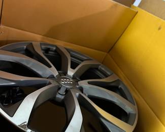 #156	Original Equipment Audi Rims for 2014 A6 Set of 2 per box - sold as 2 boxes - for Audi	 $200.00 
