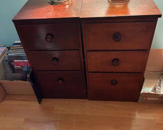 #35	3 drawer home made chest 16x16x29	 $35.00 
#36	3 drawer home made chest 15x15x29	 $30.00 
