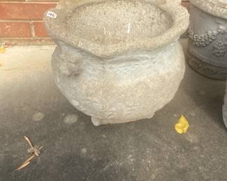 #167		Concrete Pot - 12x11	 $30.00 			
