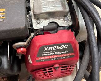 #184	Excell Pressure Washer 2500PSI w/Honda Engine	 $125.00 
