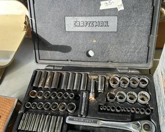#215	Craftsman socket Set 	 $35.00 
