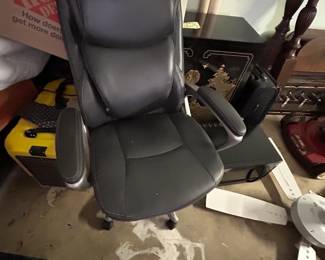 #162	Executive Gray Office Chair - Serta - works	 $75.00 
