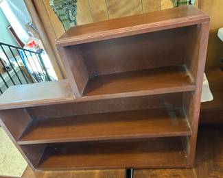 #69	pair of homemade organizer shelves for CDs, 29x6x24 each	 $40.00 
