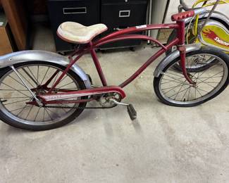#234	Sears Boys Red Childs Bike - 20" Tire 	 $35.00 
