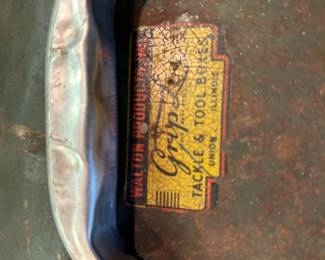 #239	Grip Loc Fishing Tackle Box w/contents	 $50.00 
