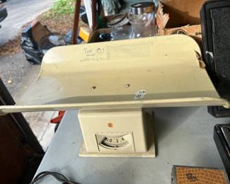 #218	Vintage Detecto Baby Scale	 $25.00 
