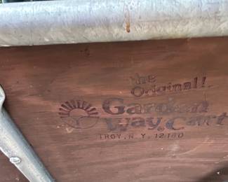 #174	Garden Way Cart w/handle & Tailgate that opens - 25x50x23	 $30.00 
