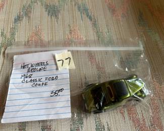 #77	Holtwheels redline 1968 classic ford coupe	 $35.00 
