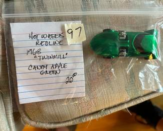 #97	Hot Wheels Redline 1968 "Twinmill" Candy Apple Green	 $20.00 
