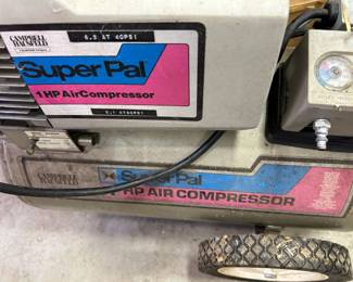 #203	Campbell Hausfeld 1HP Air Compressor 	 $100.00 
