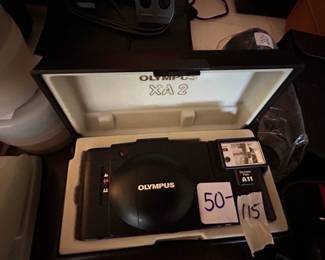 
#115	Olympus A11 w/electronic Flash	 $50.00 
