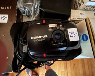 #114	Olympus Stylilus w/case	 $25.00 
