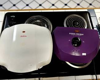 Sunbeam Grill and George Foreman Grill 
