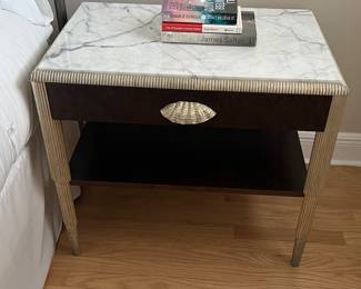 Pair of Custom Made Shell Nite Stands