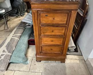 French Hidden Safe Cabinet