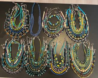 Collection of Beaded Jewelry 