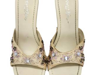 Paris Blues Adalia21 Mules Size 10 