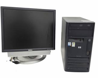 HP Computer, Keyboard Mouse  Monitor 