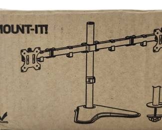MountIt Dual Monitor Desk Stand 