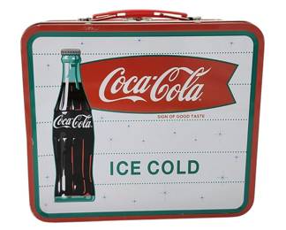 CocaCola Ice Cold Tin Lunch Box 