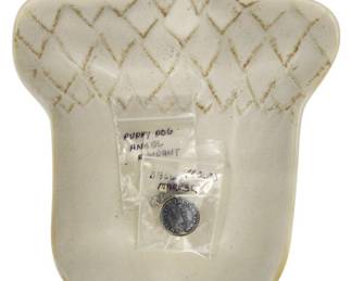 Pottery Barn Acorn Dish 