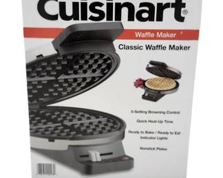 NEW Cuisinart Round Classic Waffle Maker 
