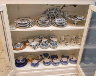 Blue Danube dish ware$2.00 - $60.00.