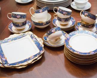 Vtg. Paragon Bone China 20 pc. dish set: $220.00