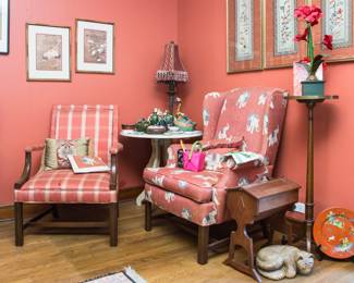 Sitting area vignette. Priced from: $4.00 -$190.00