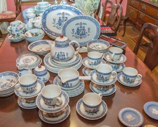 Johnson Bros. Hearts & Flowers 53 pc. dish set. $112.00 ALL