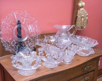 Apple Blossom Glass by Cambridge: $9.00 - $40.00