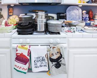 Cast iron, stainless steel and cast aluminum fryers and cookers: $4.00 - $58.00