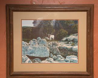 Signed & #'d Print by: George Boutwell. "A Time for a Decision": $120.00