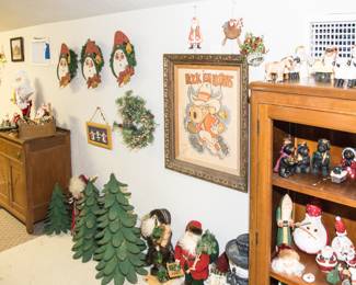 This holiday store is upstairs! All Things Christmas, Thanksgiving and Longhorns!