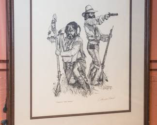 Dan Brewer art. "Standing Your Ground": $88.00