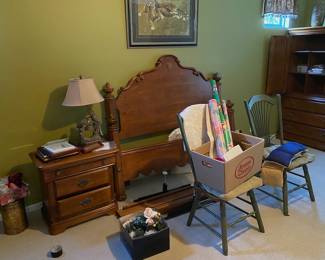 Headboard & Night Stand