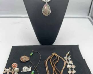 03 Sea Shell Themed Jewelry Lot