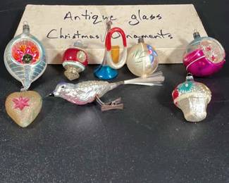 04 Antique Glass Christmas Ornaments