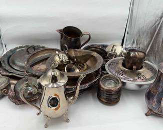 Lot of Silver plated items