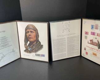 Lindbergh Stamp Book, Drafting The Articles Of Confederation Stamp Book